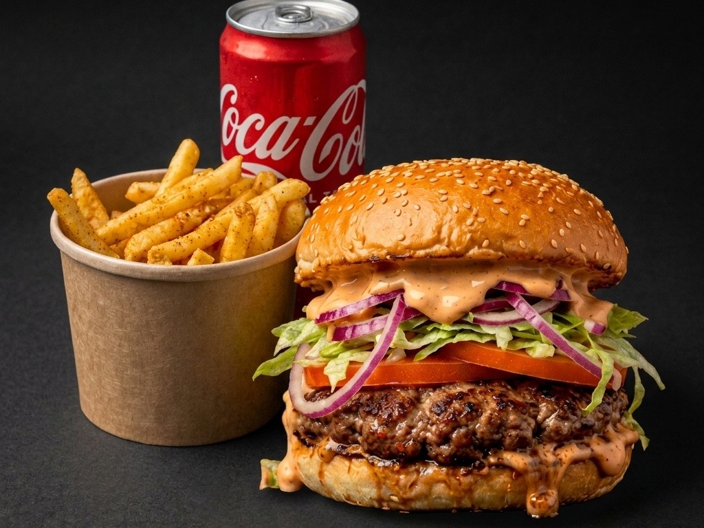 MoMo's Burger Menu