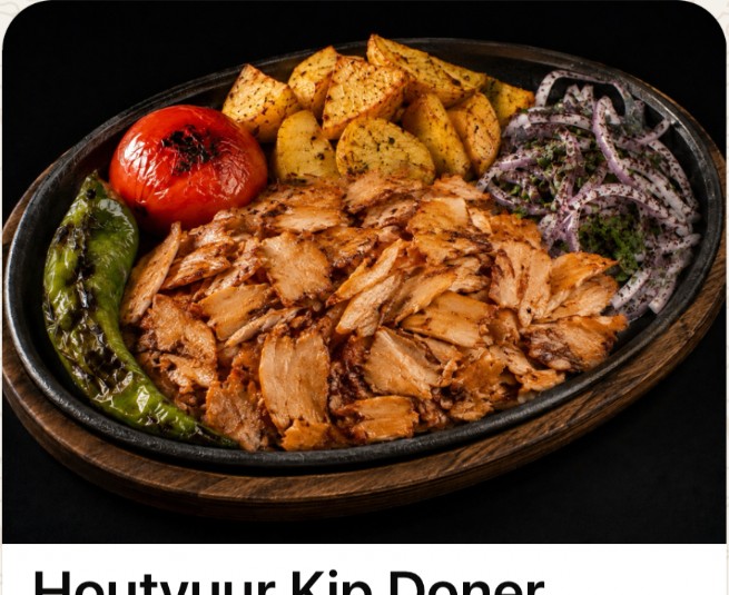 Houtvuur Kip Döner